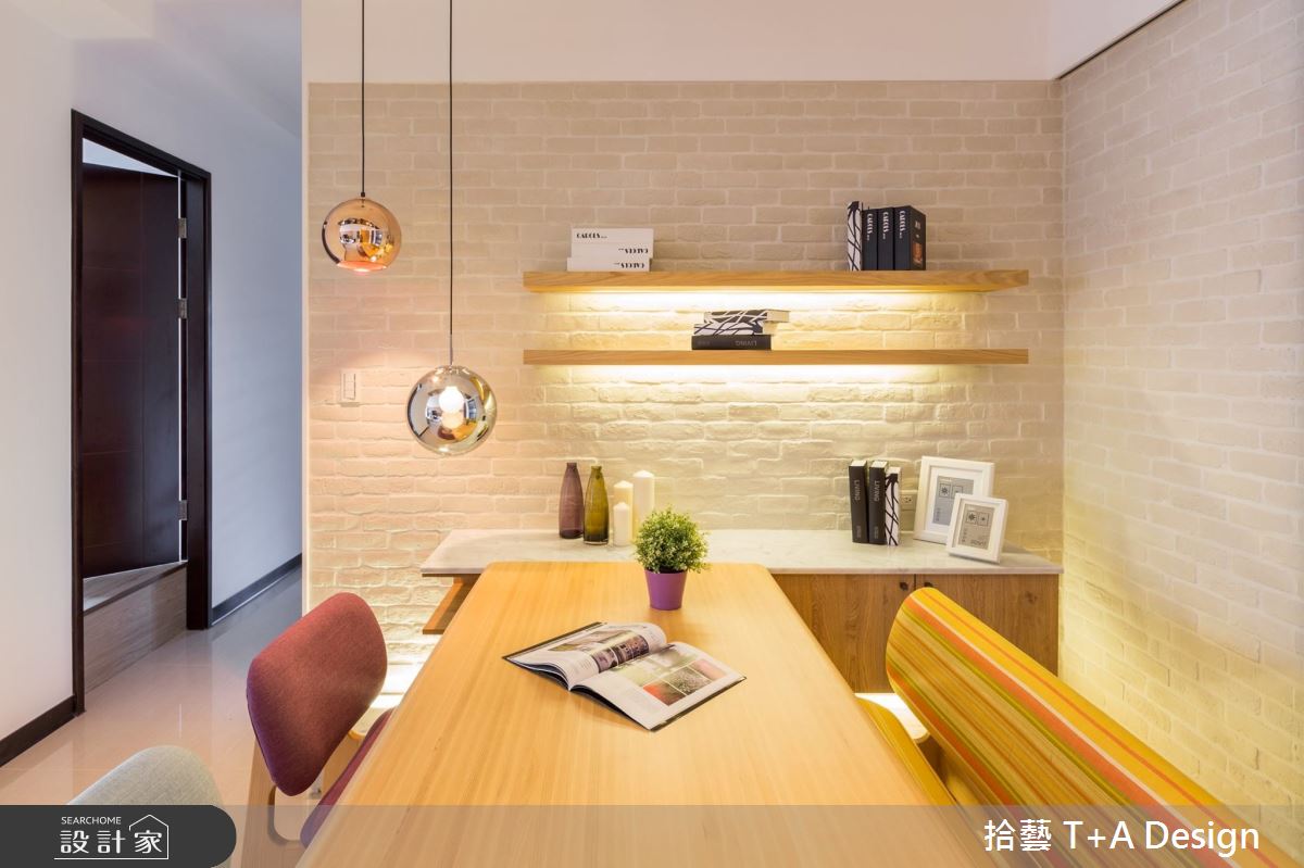28坪新成屋(5年以下)＿北歐風餐廳案例圖片＿拾藝設計＿拾藝_10竹北_28坪北歐風之8