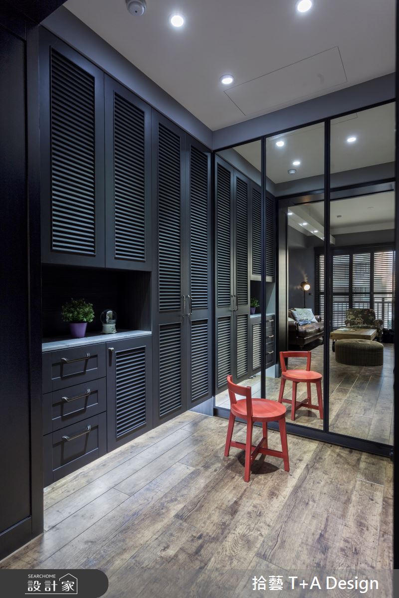 26坪預售屋＿美式風玄關案例圖片＿拾藝設計＿拾藝_11竹北_26坪美式風之6