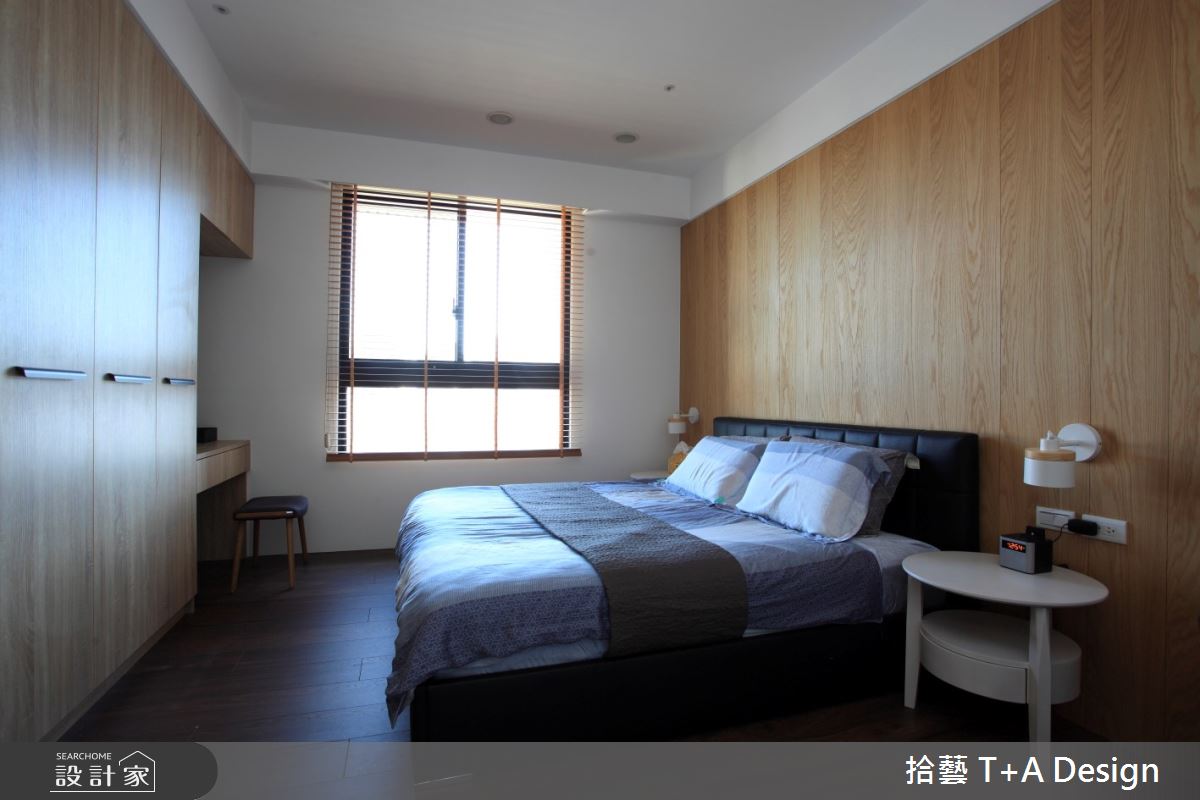 35坪中古屋(5~15年)＿北歐風臥室案例圖片＿拾藝設計＿拾藝_16新竹_35坪北歐風之10