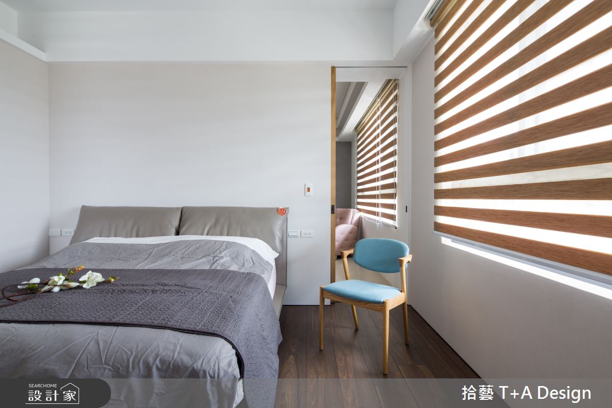 28坪新成屋(5年以下)＿現代風臥室案例圖片＿拾藝設計＿拾藝_17新竹_28坪現代風之9