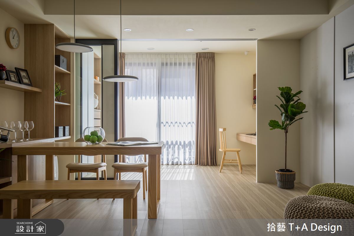 17坪中古屋(5~15年)＿北歐風餐廳案例圖片＿拾藝設計＿拾藝_21新竹_17坪北歐風之12