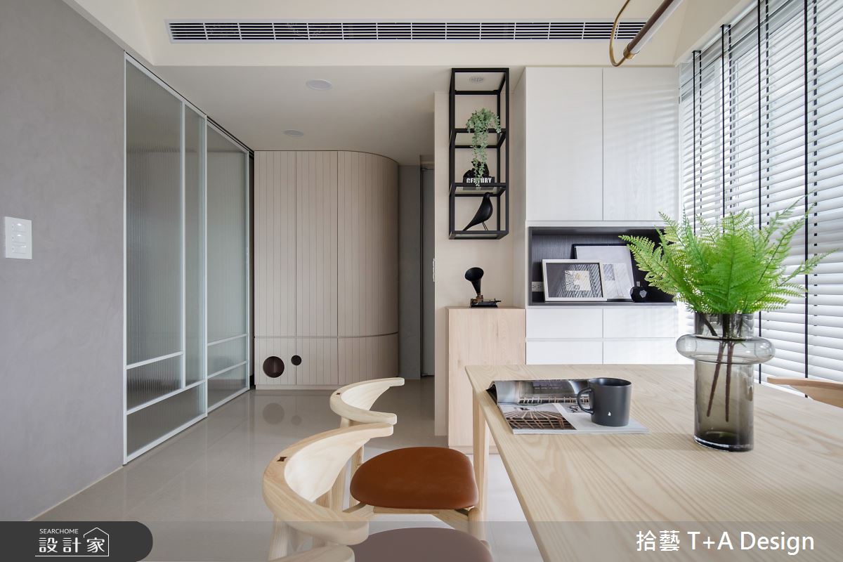 35坪中古屋(5~15年)＿現代風餐廳案例圖片＿拾藝設計＿拾藝_24新竹_35坪現代風之3