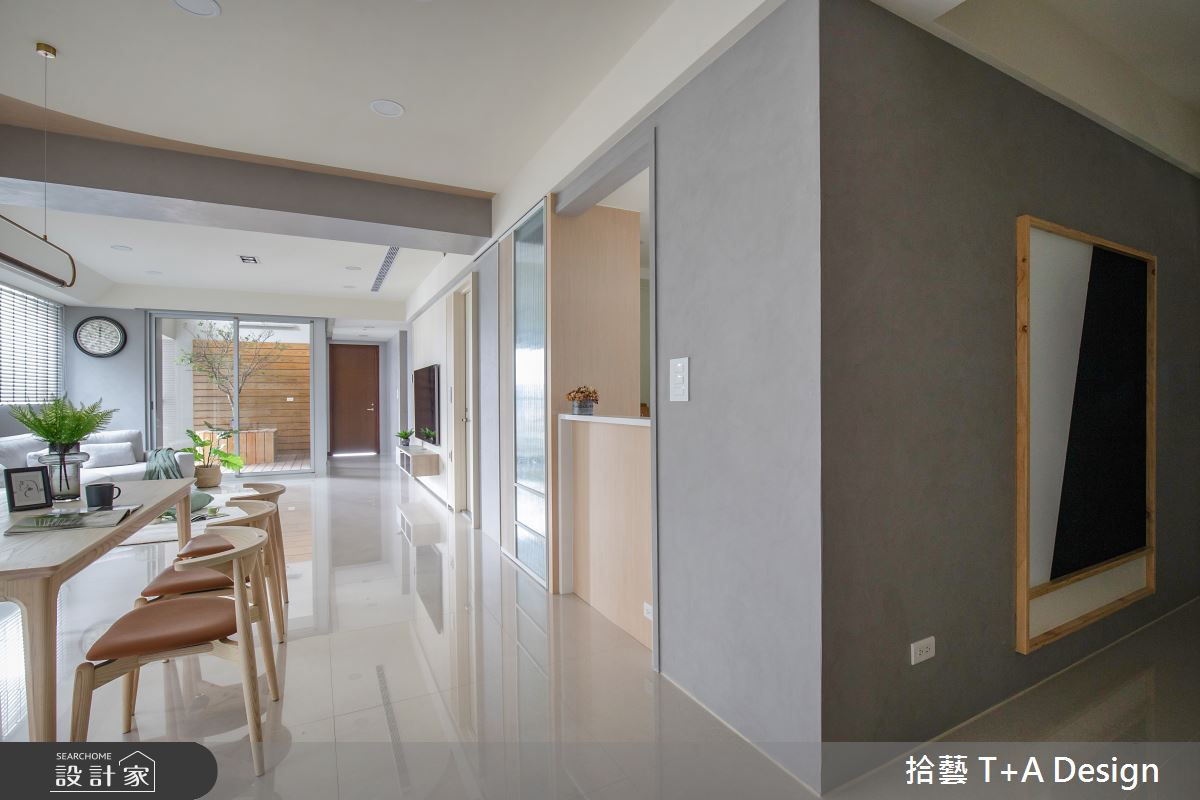 35坪中古屋(5~15年)＿現代風客廳餐廳案例圖片＿拾藝設計＿拾藝_24新竹_35坪現代風之8