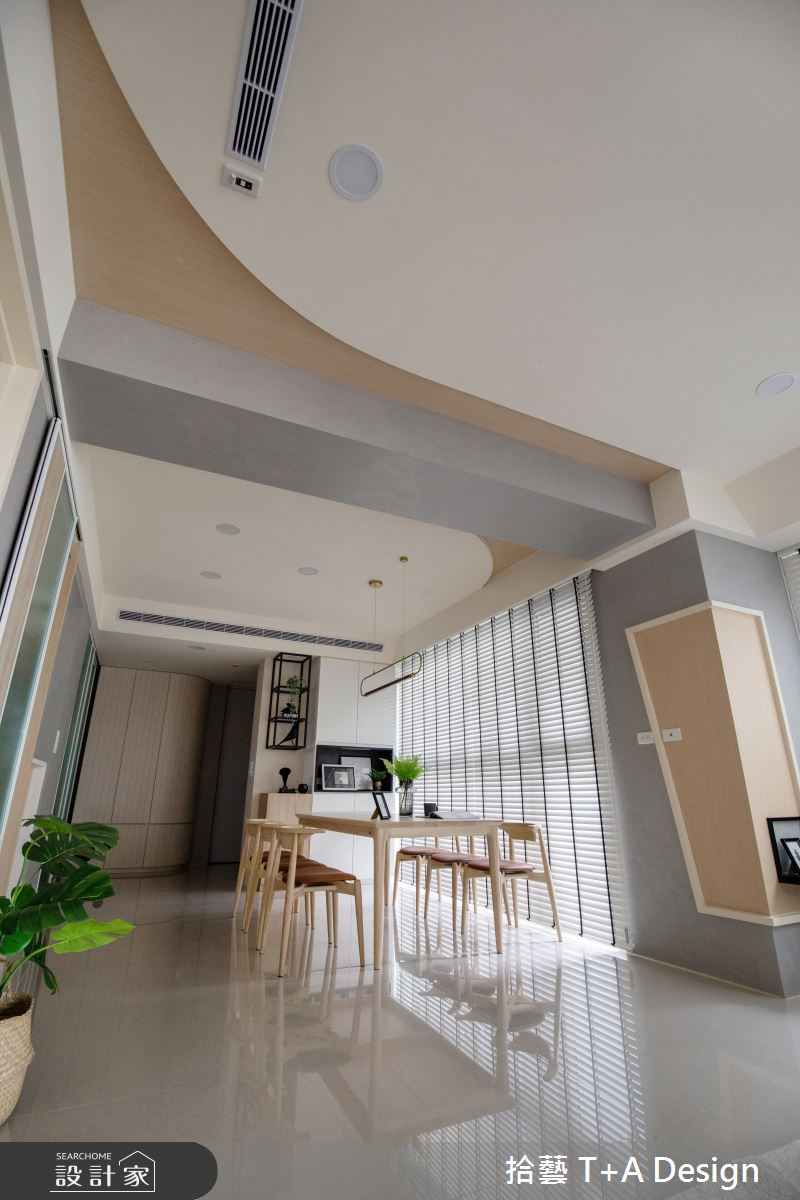 35坪中古屋(5~15年)＿現代風客廳餐廳案例圖片＿拾藝設計＿拾藝_24新竹_35坪現代風之19