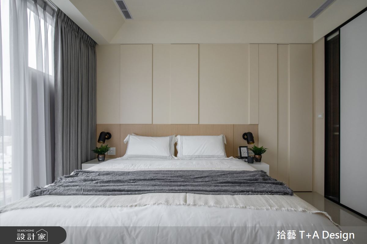 35坪中古屋(5~15年)＿現代風臥室案例圖片＿拾藝設計＿拾藝_24新竹_35坪現代風之23