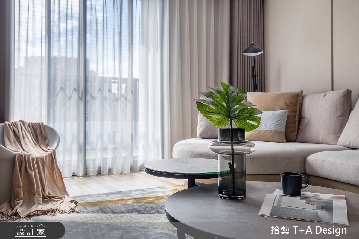 18坪中古屋(5~15年)＿現代風客廳案例圖片＿拾藝設計＿拾藝_25新竹_18坪現代風之13
