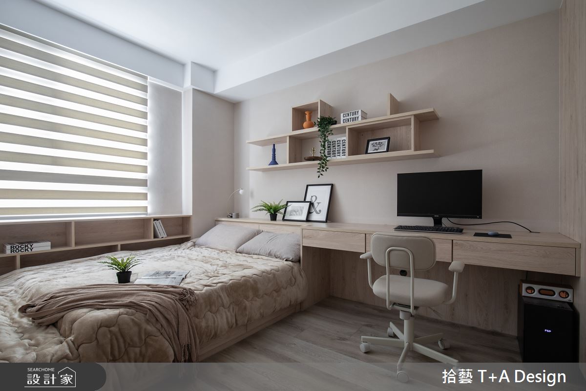 18坪中古屋(5~15年)＿現代風臥室案例圖片＿拾藝設計＿拾藝_25新竹_18坪現代風之23