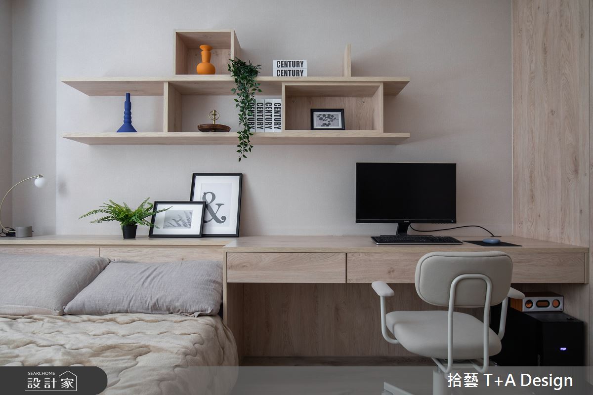 18坪中古屋(5~15年)＿現代風臥室案例圖片＿拾藝設計＿拾藝_25新竹_18坪現代風之24