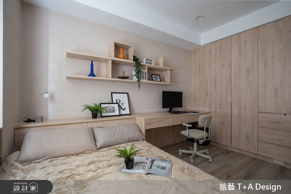 18坪中古屋(5~15年)＿現代風臥室案例圖片＿拾藝設計＿拾藝_25新竹_18坪現代風之26