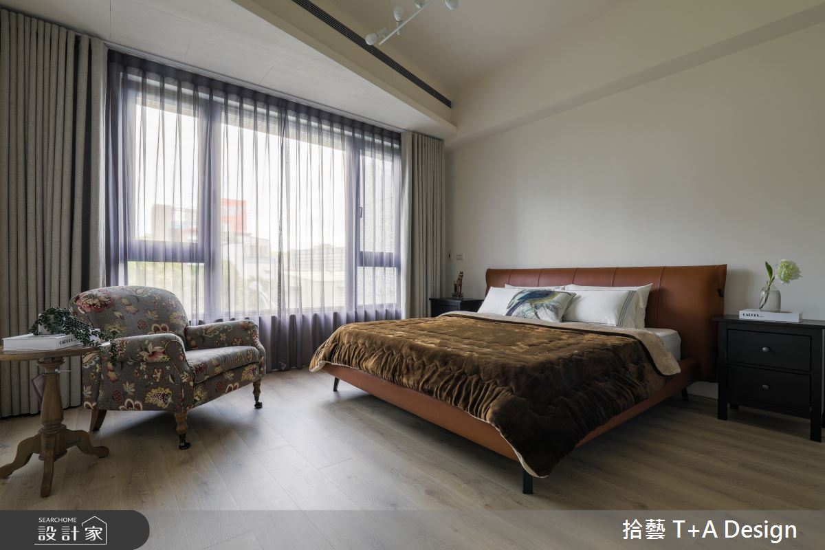 40坪中古屋(5~15年)＿美式風臥室案例圖片＿拾藝設計＿拾藝_26新竹_40坪美式風之15