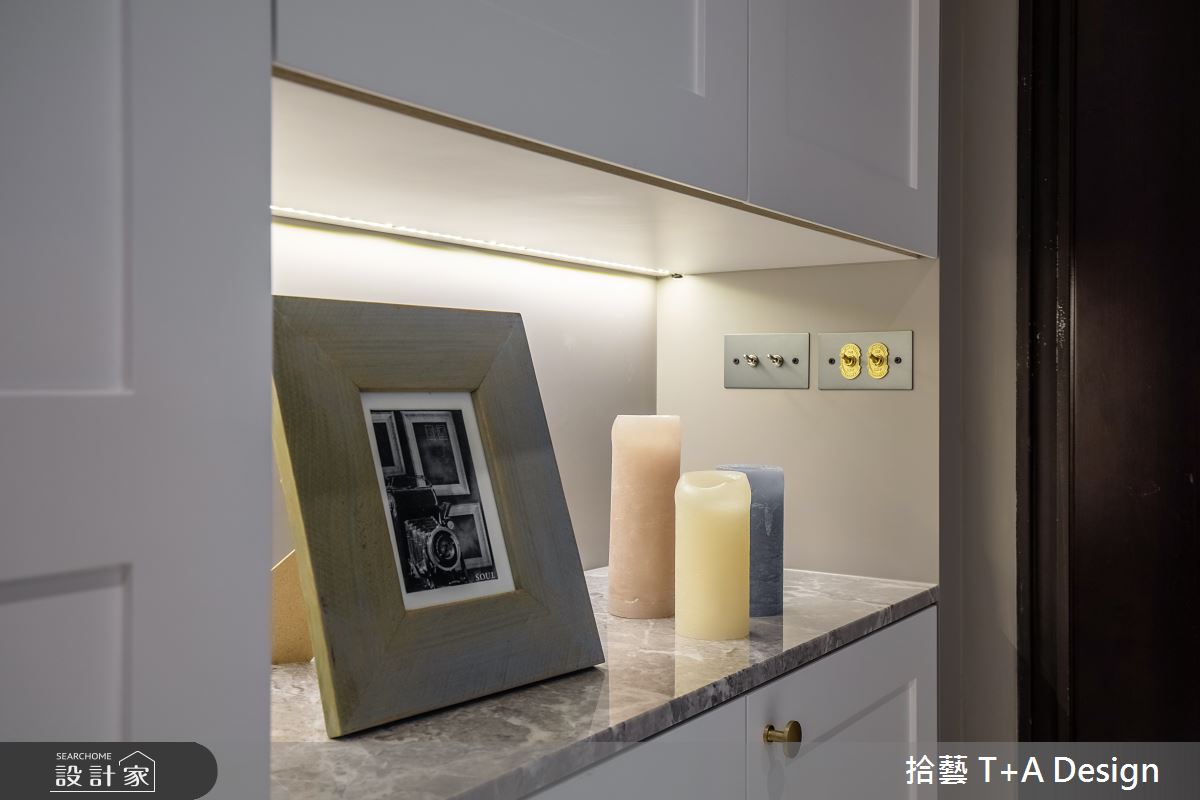 70坪中古屋(5~15年)＿美式風玄關案例圖片＿拾藝設計＿拾藝_27竹北_70坪美式風之8