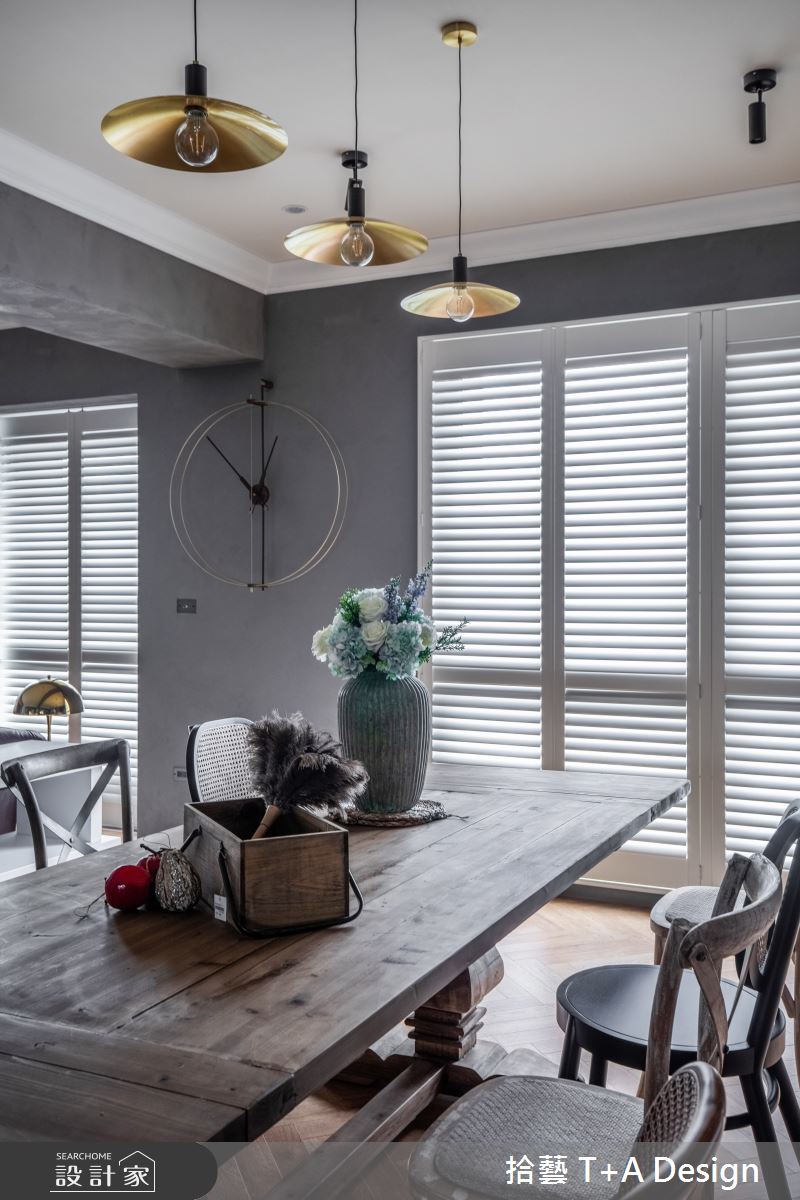 70坪中古屋(5~15年)＿美式風案例圖片＿拾藝設計＿拾藝_27竹北_70坪美式風之46