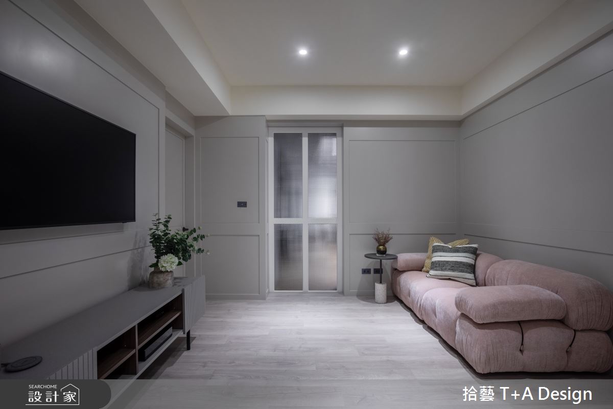 70坪中古屋(5~15年)＿美式風多功能室案例圖片＿拾藝設計＿拾藝_27竹北_70坪美式風之54