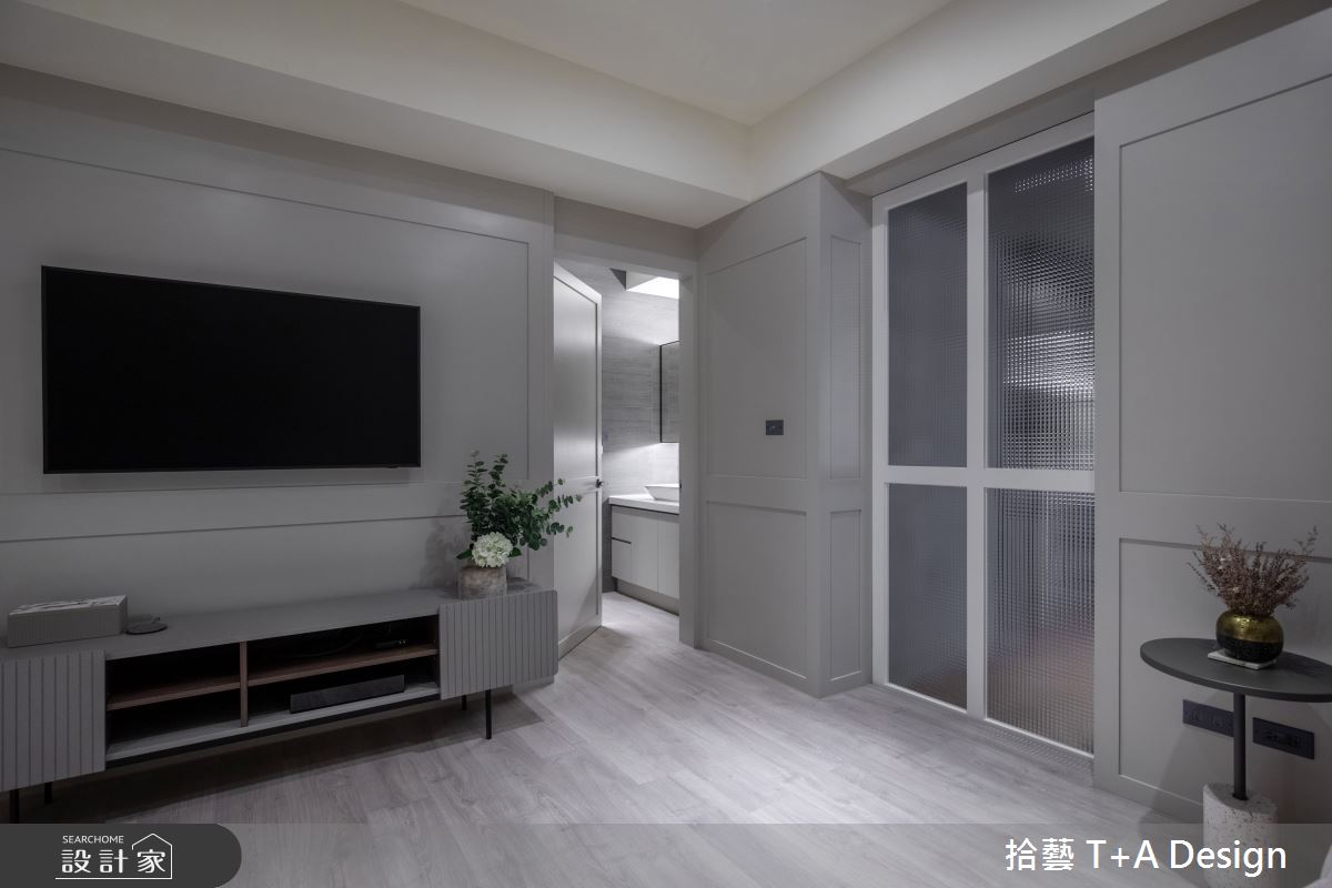 70坪中古屋(5~15年)＿美式風多功能室案例圖片＿拾藝設計＿拾藝_27竹北_70坪美式風之55