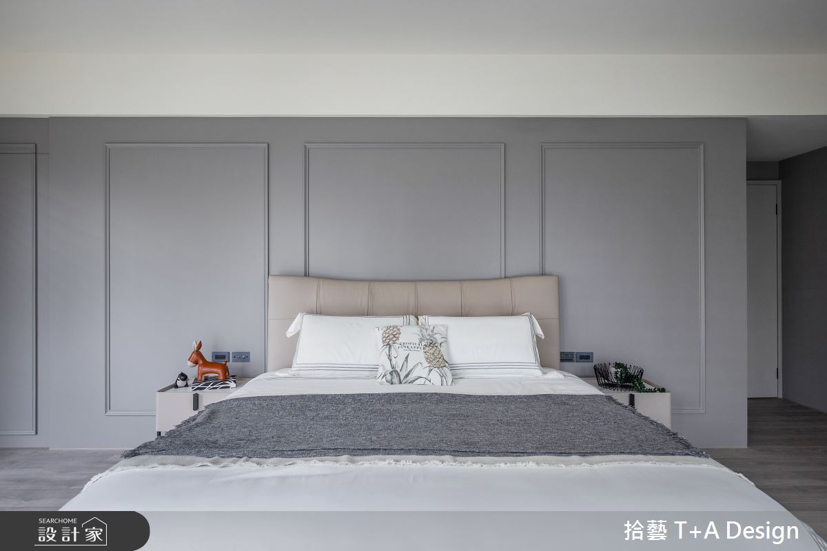 70坪中古屋(5~15年)＿美式風臥室案例圖片＿拾藝設計＿拾藝_27竹北_70坪美式風之59