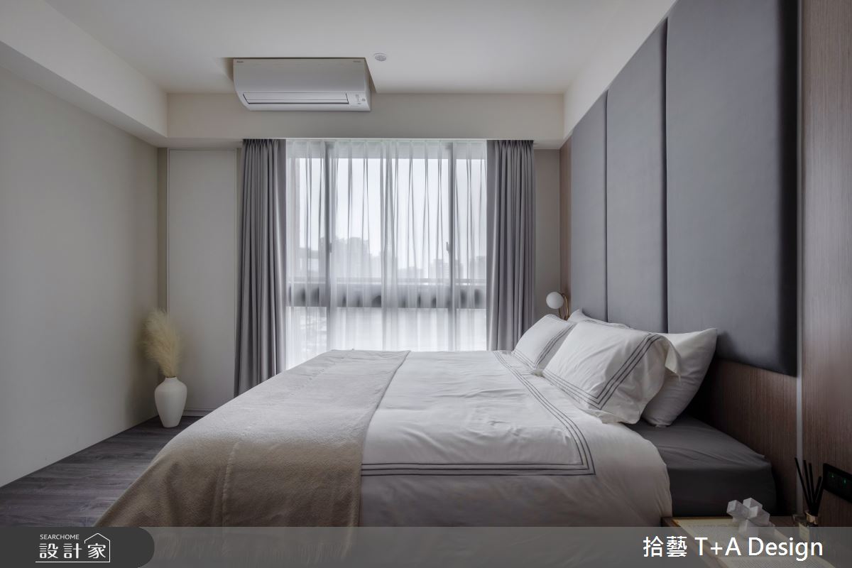 35坪新成屋(5年以下)＿現代風臥室案例圖片＿拾藝設計＿拾藝_28桃園_35坪現代風之34