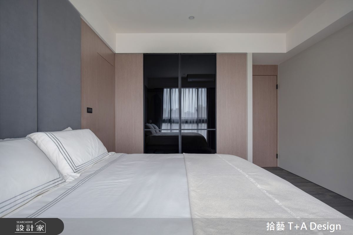 35坪新成屋(5年以下)＿現代風臥室案例圖片＿拾藝設計＿拾藝_28桃園_35坪現代風之35