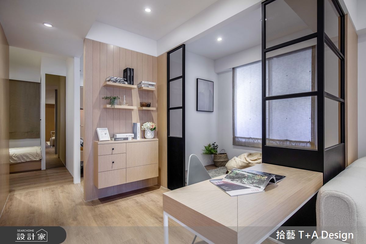 50坪老屋(16~30年)＿北歐風工作區案例圖片＿拾藝設計＿拾藝_29新竹_50坪北歐風之16