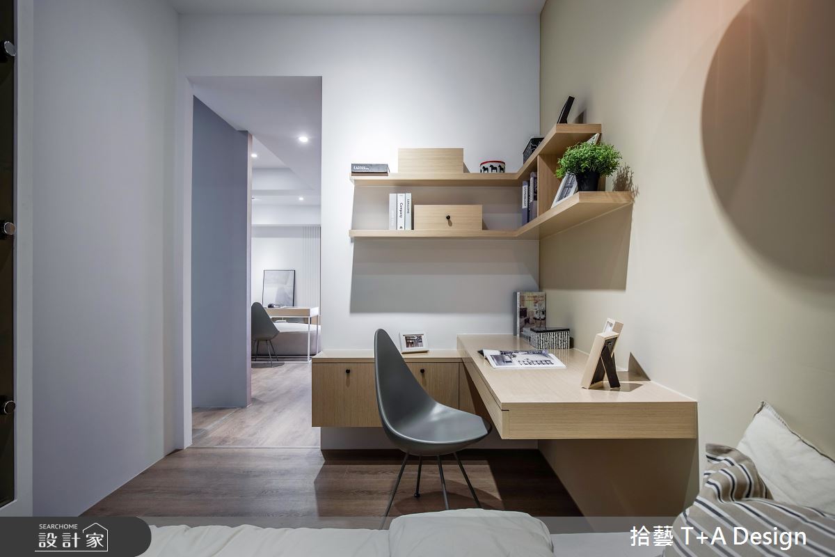 50坪老屋(16~30年)＿北歐風客房案例圖片＿拾藝設計＿拾藝_29新竹_50坪北歐風之21