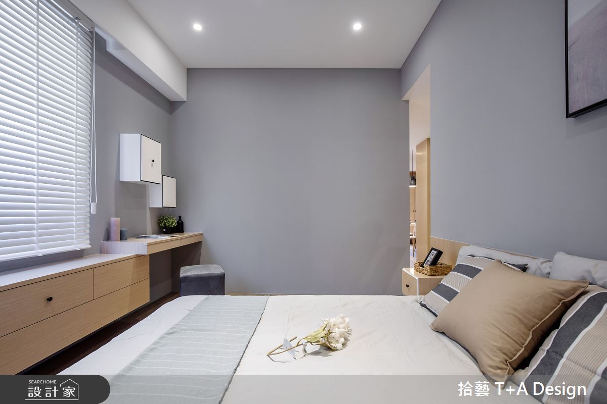 50坪老屋(16~30年)＿北歐風臥室案例圖片＿拾藝設計＿拾藝_29新竹_50坪北歐風之26