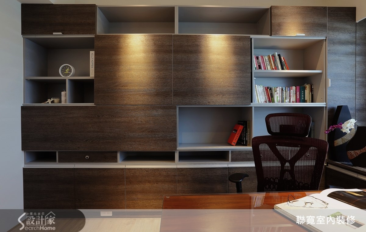 37坪新成屋(5年以下)＿現代風書房案例圖片＿聯寬室內裝修有限公司＿聯寬_03之7