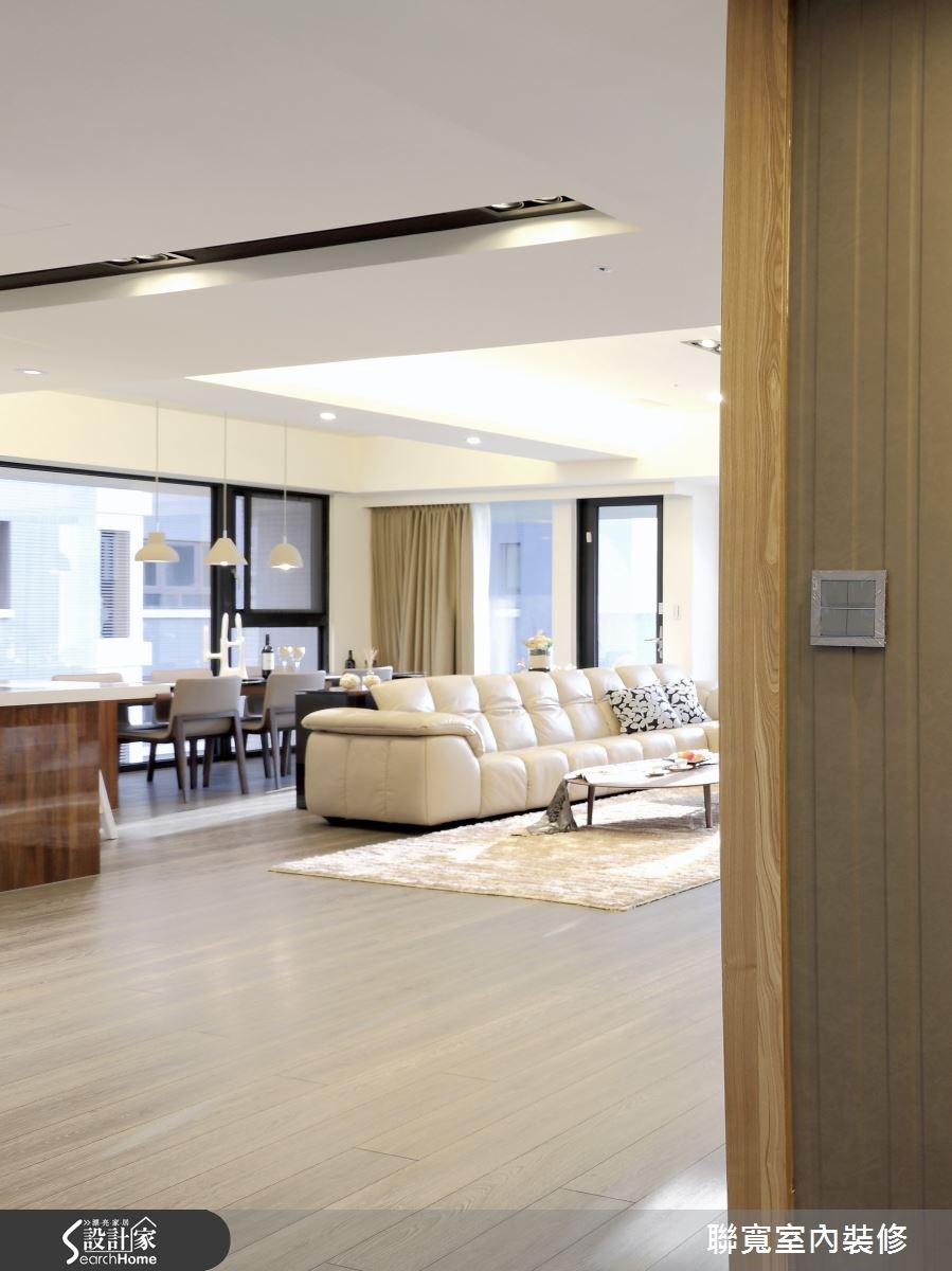 70坪新成屋(5年以下)＿現代風客廳案例圖片＿聯寬室內裝修有限公司＿聯寬_04之7