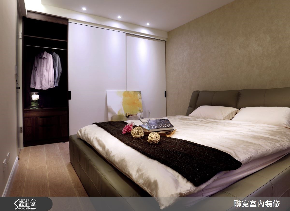 70坪新成屋(5年以下)＿現代風臥室案例圖片＿聯寬室內裝修有限公司＿聯寬_04之11