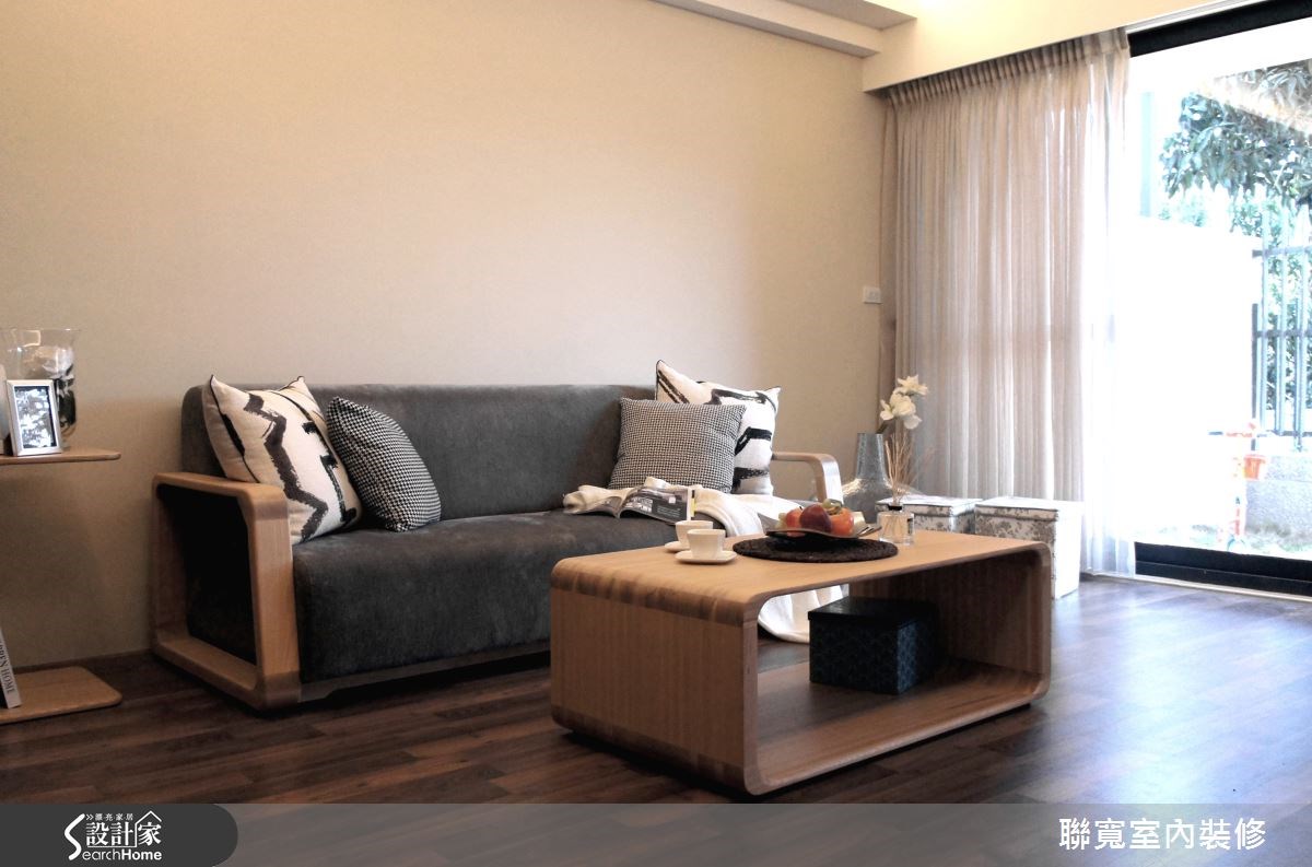 45坪新成屋(5年以下)＿簡約風客廳案例圖片＿聯寬室內裝修有限公司＿聯寬_05之2