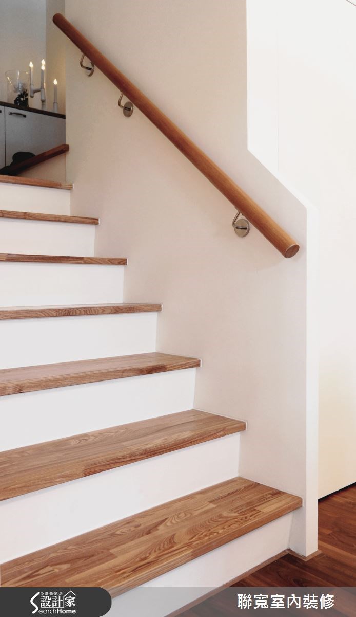 45坪新成屋(5年以下)＿簡約風樓梯案例圖片＿聯寬室內裝修有限公司＿聯寬_05之5