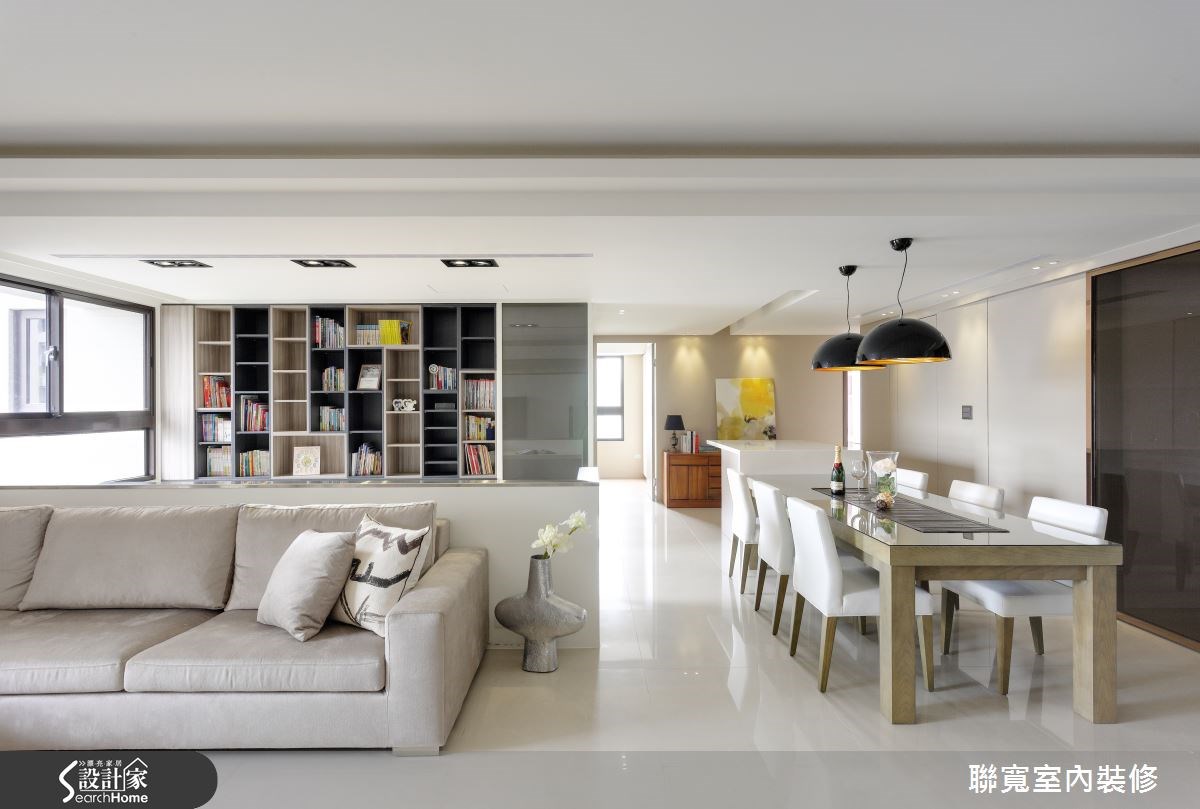50坪新成屋(5年以下)＿現代風客廳案例圖片＿聯寬室內裝修有限公司＿聯寬_06之6