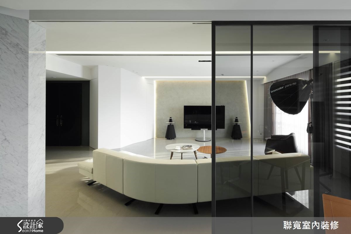 70坪新成屋(5年以下)＿現代風客廳案例圖片＿聯寬室內裝修有限公司＿聯寬_16之10