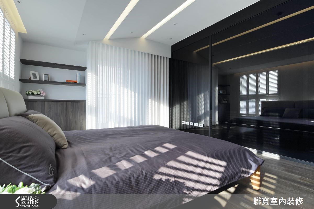 70坪新成屋(5年以下)＿現代風臥室案例圖片＿聯寬室內裝修有限公司＿聯寬_16之19