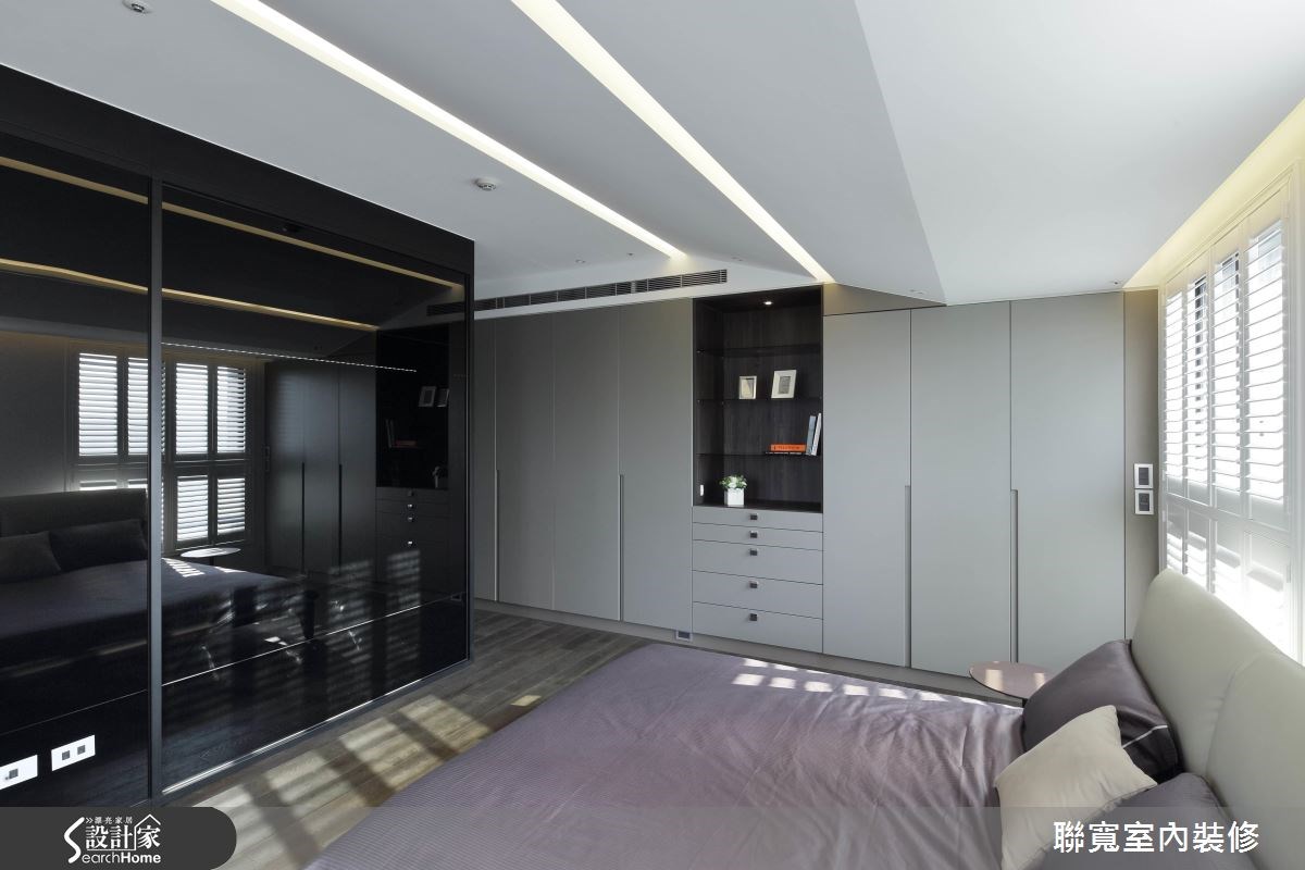 70坪新成屋(5年以下)＿現代風臥室案例圖片＿聯寬室內裝修有限公司＿聯寬_16之20