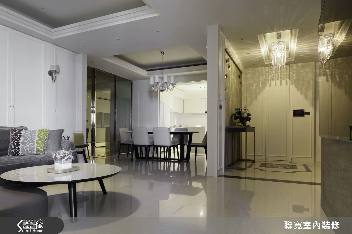 50坪新成屋(5年以下)＿美式風客廳餐廳案例圖片＿聯寬室內裝修有限公司＿聯寬_17之6
