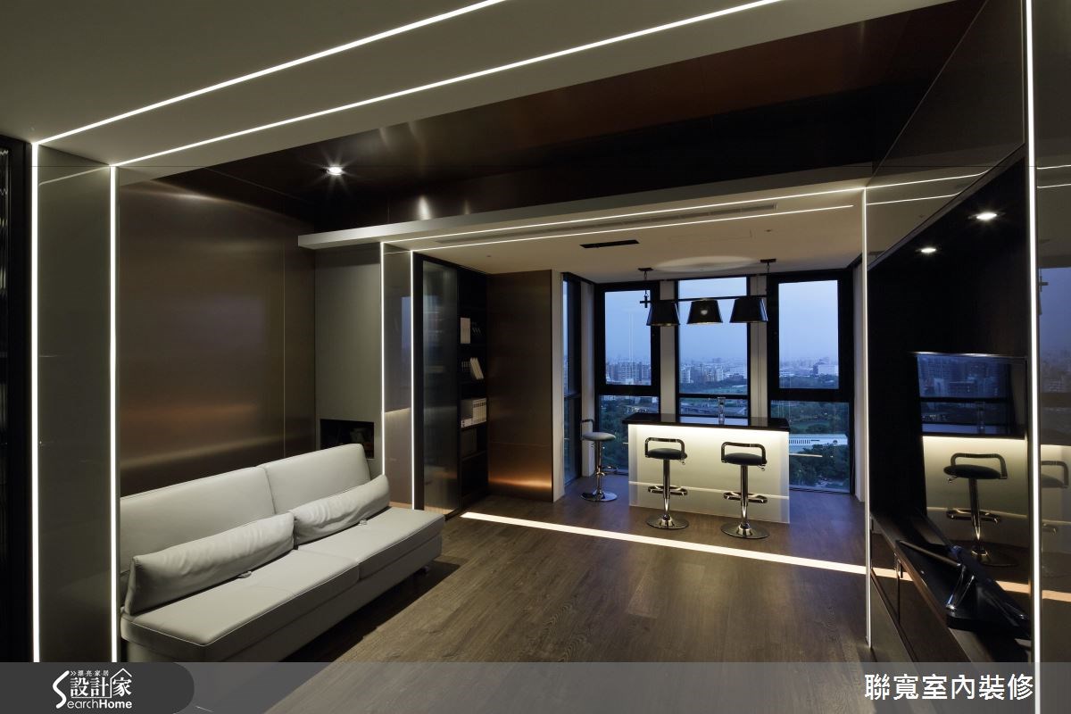 50坪新成屋(5年以下)＿美式風吧檯案例圖片＿聯寬室內裝修有限公司＿聯寬_17之11