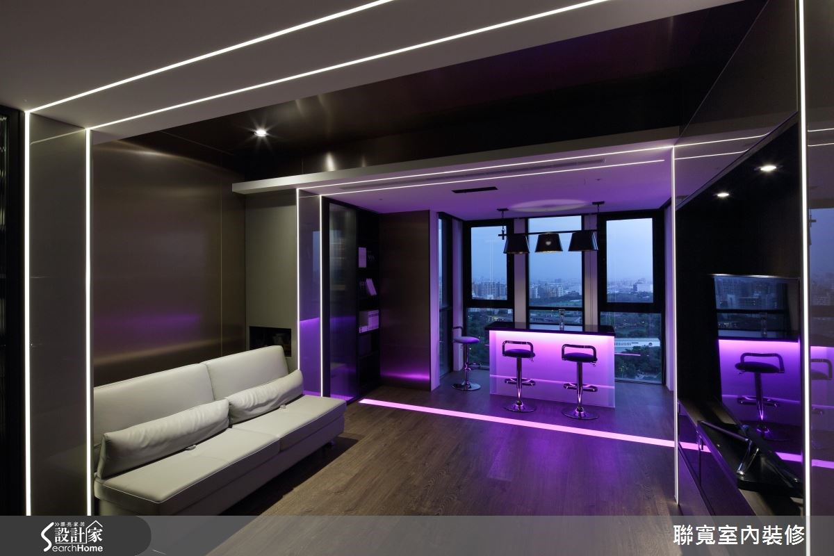 50坪新成屋(5年以下)＿美式風吧檯案例圖片＿聯寬室內裝修有限公司＿聯寬_17之12