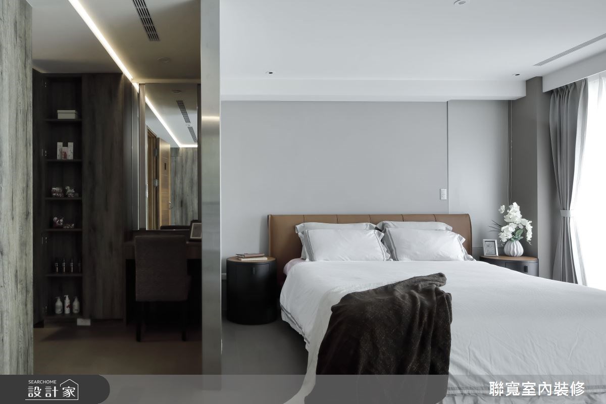 60坪新成屋(5年以下)＿現代風臥室案例圖片＿聯寬室內裝修有限公司＿聯寬_19之9