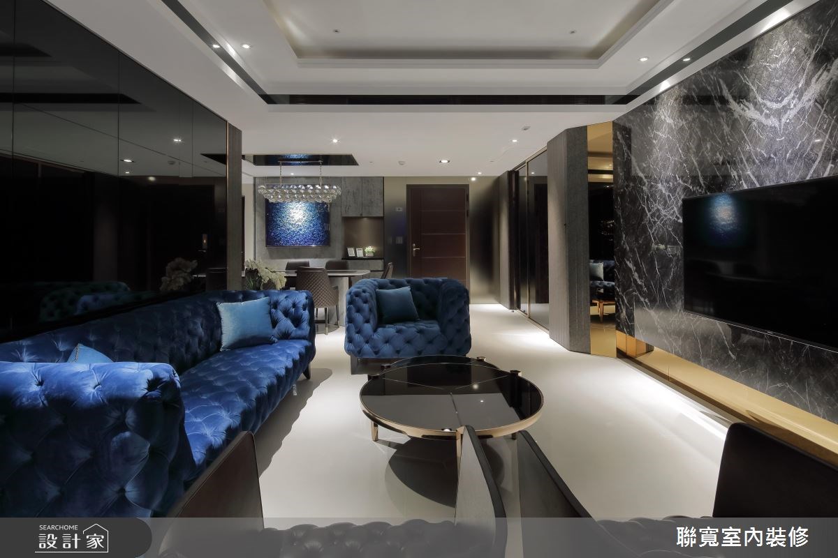 40坪新成屋(5年以下)＿新古典客廳案例圖片＿聯寬室內裝修有限公司＿聯寬_20之8