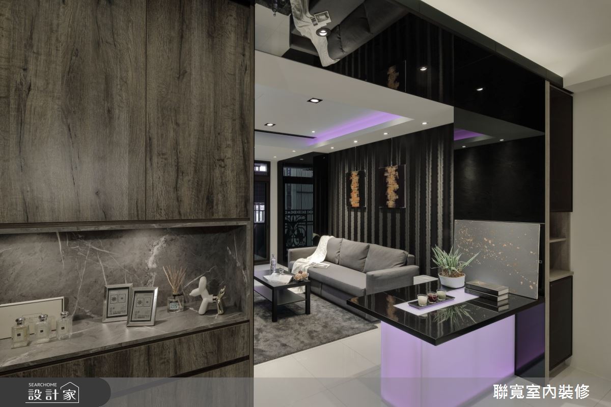 14坪預售屋＿現代風客廳案例圖片＿聯寬室內裝修有限公司＿聯寬_25之3