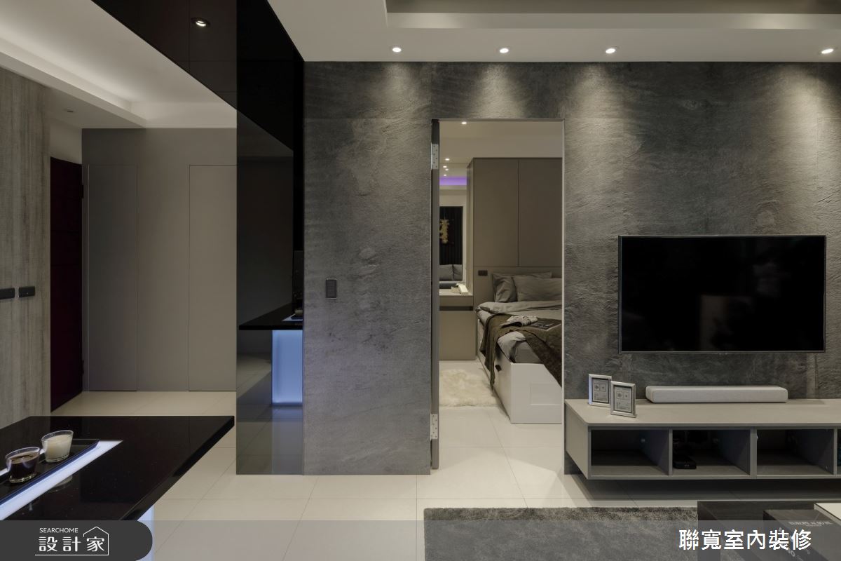 14坪預售屋＿現代風客廳案例圖片＿聯寬室內裝修有限公司＿聯寬_25之10