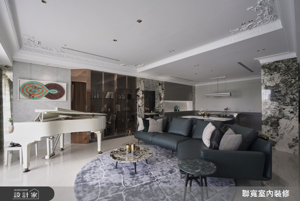 52坪新成屋(5年以下)＿現代風客廳案例圖片＿聯寬室內裝修有限公司＿聯寬_26之2