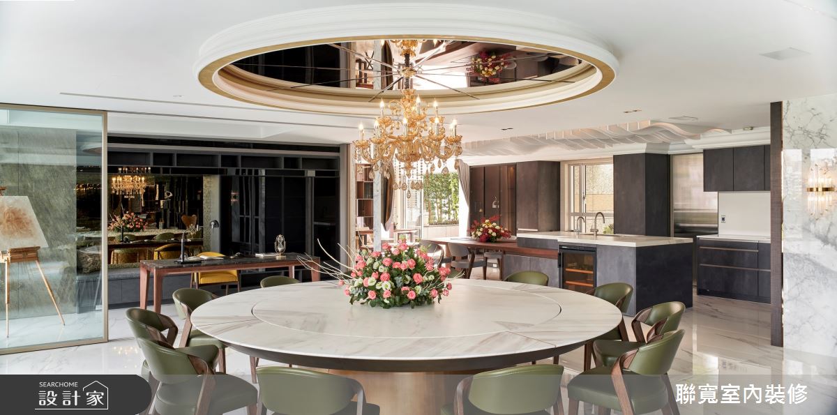 90坪新成屋(5年以下)＿混搭風餐廳案例圖片＿聯寬室內裝修有限公司＿聯寬_28之10