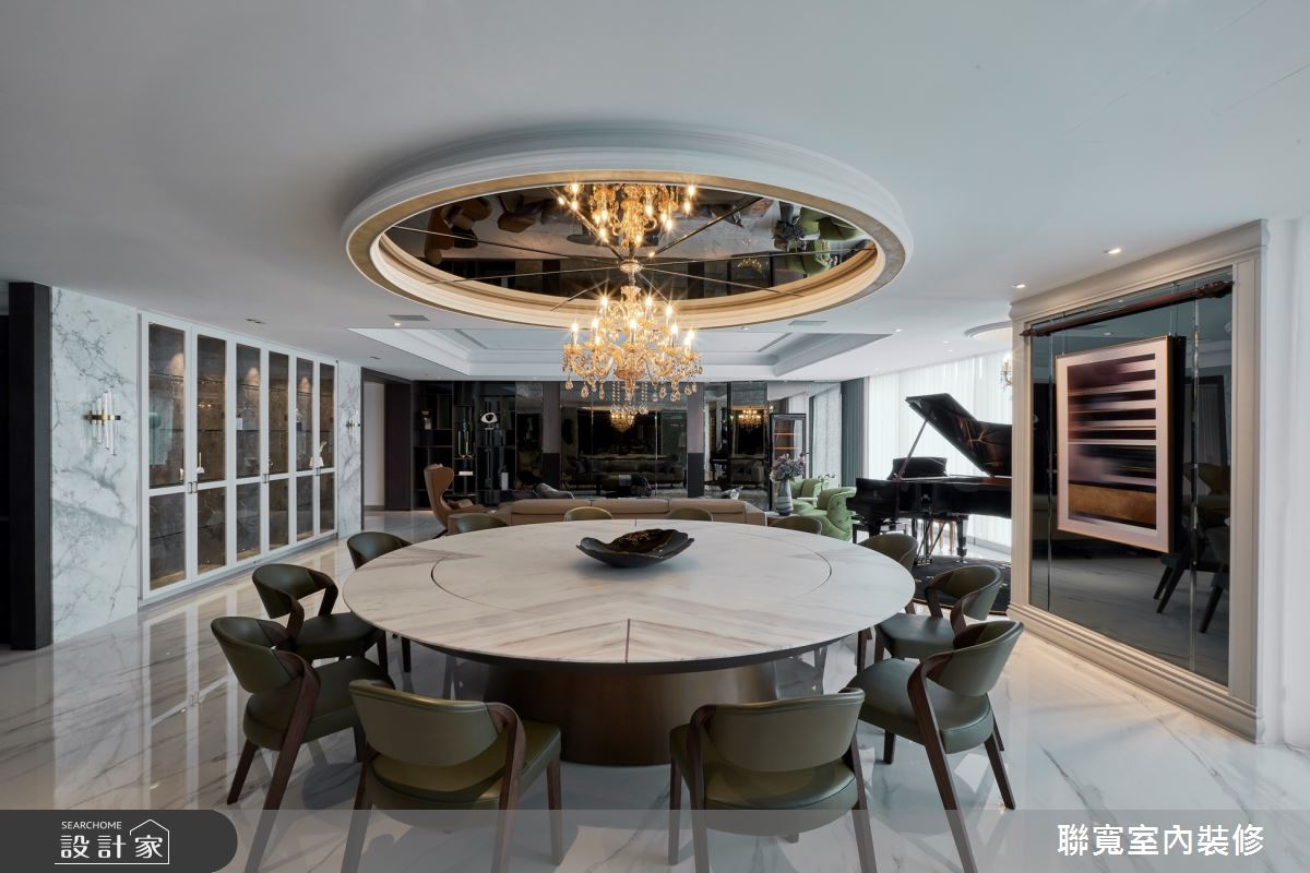 90坪新成屋(5年以下)＿混搭風餐廳案例圖片＿聯寬室內裝修有限公司＿聯寬_28之11