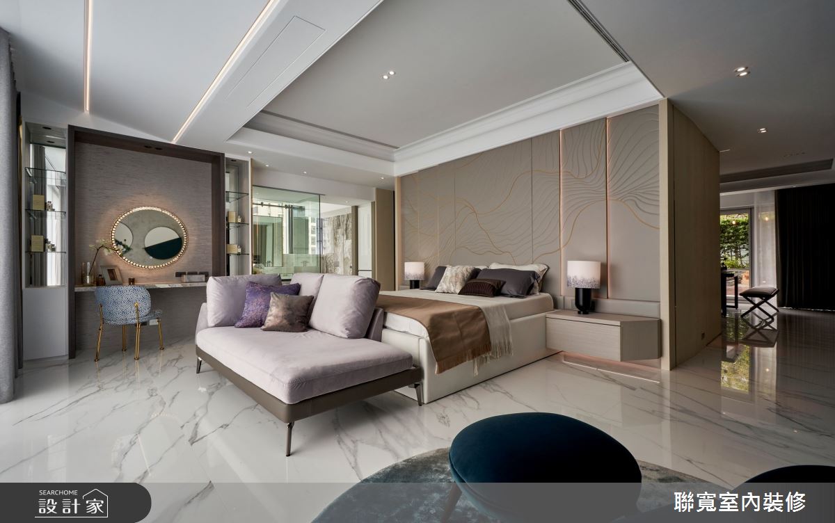 90坪新成屋(5年以下)＿混搭風臥室案例圖片＿聯寬室內裝修有限公司＿聯寬_28之21