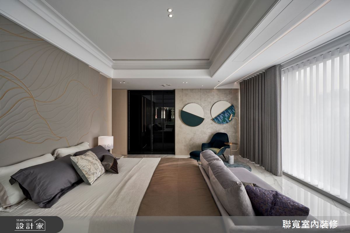 90坪新成屋(5年以下)＿混搭風臥室案例圖片＿聯寬室內裝修有限公司＿聯寬_28之23