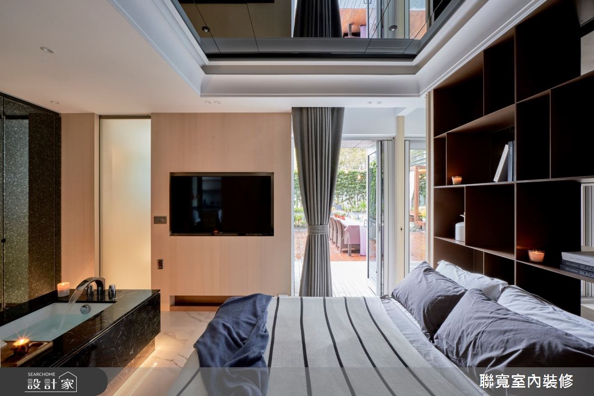 90坪新成屋(5年以下)＿混搭風臥室案例圖片＿聯寬室內裝修有限公司＿聯寬_28之30
