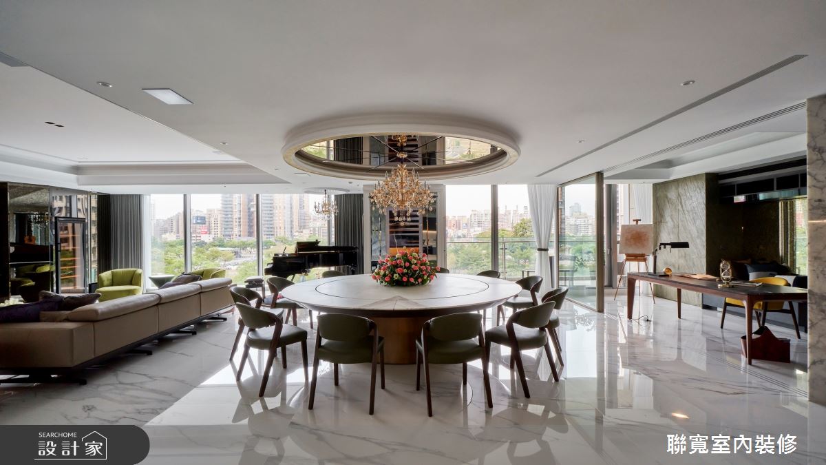 90坪新成屋(5年以下)＿混搭風餐廳案例圖片＿聯寬室內裝修有限公司＿聯寬_28之8