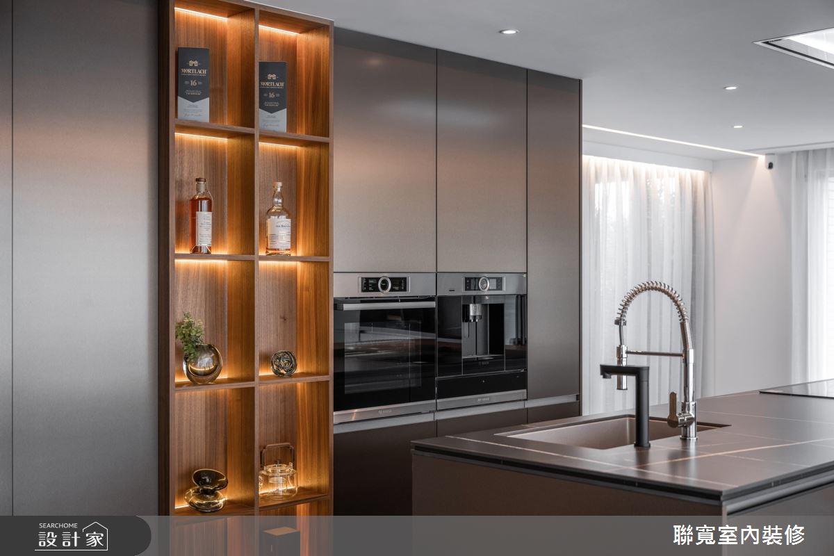 130坪新成屋(5年以下)＿現代風中島案例圖片＿聯寬室內裝修有限公司＿聯寬_29之13