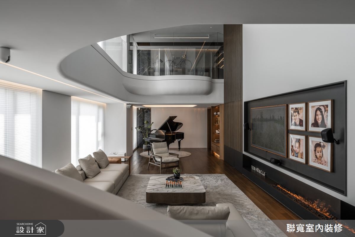 130坪新成屋(5年以下)＿現代風客廳案例圖片＿聯寬室內裝修有限公司＿聯寬_29之8