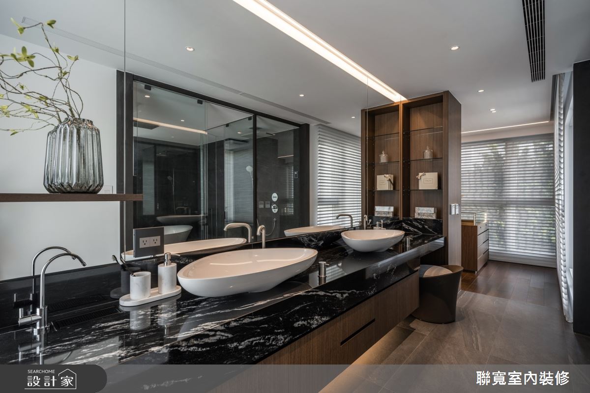 130坪新成屋(5年以下)＿現代風浴室案例圖片＿聯寬室內裝修有限公司＿聯寬_29之31